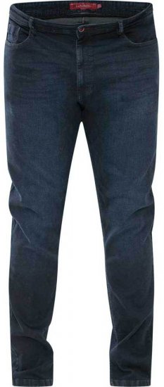 D555 Daniel Tapered Fit Stretch Jeans Blue/Black Wash - Džíny & kalhoty - Džíny a Kalhoty - W40-W70