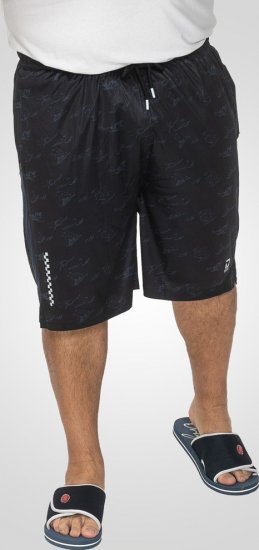 D555 Woking Dry Wear Fully Elasticated Polyester Shorts Navy - Sportovní oblečení - Sportovní Oblečení 2XL-10XL