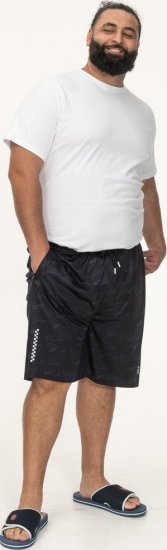 D555 Woking Dry Wear Fully Elasticated Polyester Shorts Navy - Sportovní oblečení - Sportovní Oblečení 2XL-10XL