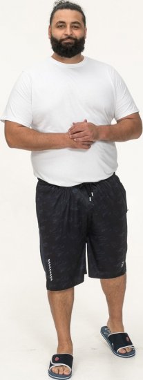 D555 Woking Dry Wear Fully Elasticated Polyester Shorts Navy - Sportovní oblečení - Sportovní Oblečení 2XL-10XL