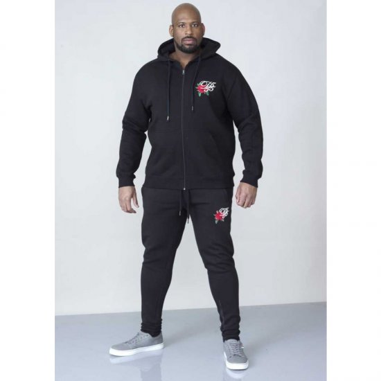 D555 Verlin Couture Full Zip Hoodie Black - Mikiny & mikiny s kapucí - Mikiny & Mikiny s kapucí 2XL-12XL
