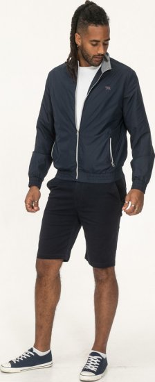 D555 Ealing Lightweight Zip Through Jacket With Zip Pockets Navy - Bundy - Bundy Nadměrné Velikosti - 2XL-8XL