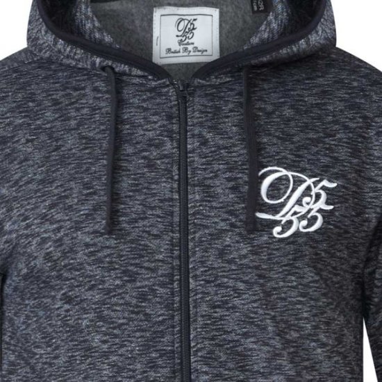 D555 Bennie Full zip Hoodie - Mikiny & mikiny s kapucí - Mikiny & Mikiny s kapucí 2XL-12XL