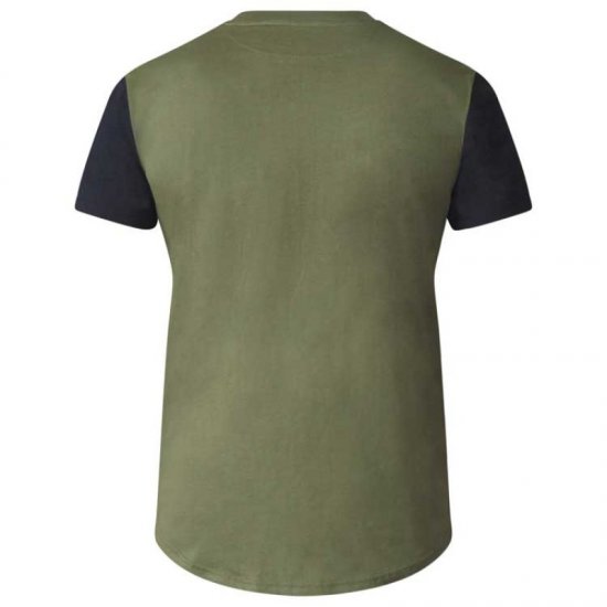 D555 Demarcus Couture T-shirt Khaki - Trička - Trička nadměrné velikosti - 2XL-14XL
