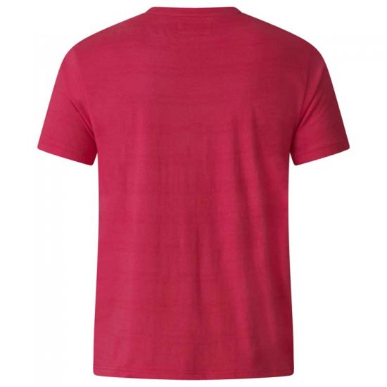D555 Naughty X-mas T-shirt Red - Trička - Trička nadměrné velikosti - 2XL-14XL