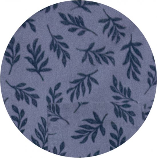 D555 Kettering Hawaiian Leaf AOP Short Sleeve Button Down Collar Shirt Denim - Košile - Košile 2XL-10XL