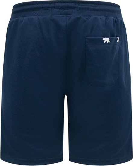 D555 Spalding Elasticated Waist Interlock Shorts Navy - Tepláky & kraťasy - Tepláky a Teplákové Kraťasy 2XL-12XL