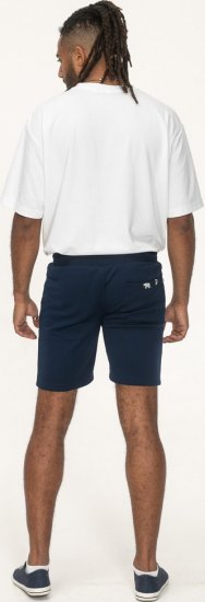 D555 Spalding Elasticated Waist Interlock Shorts Navy - Tepláky & kraťasy - Tepláky a Teplákové Kraťasy 2XL-12XL