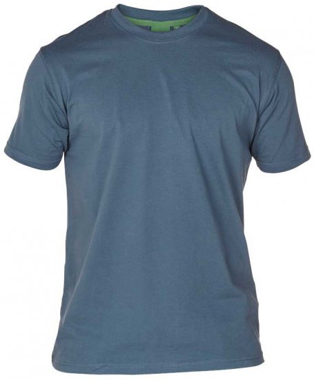 D555 Flyers Crew Neck T-shirt Teal - Trička - Trička nadměrné velikosti - 2XL-14XL