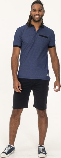 D555 Newcastle Polo Shirt Grey - Polokošile - Polokošile 2XL-8XL - Trička s límečkem 2XL-8XL