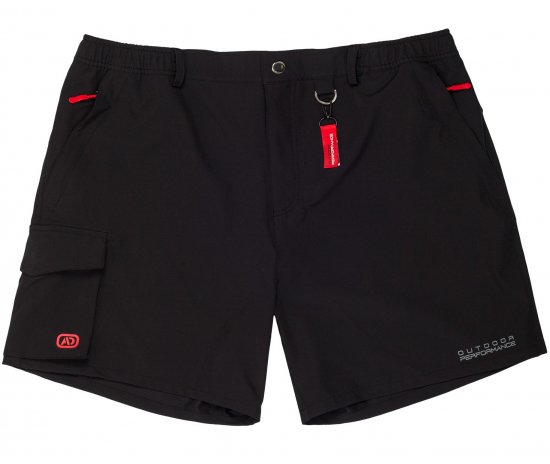Adamo Tim Outdoor Shorts Black - Sportovní oblečení - Sportovní Oblečení 2XL-10XL
