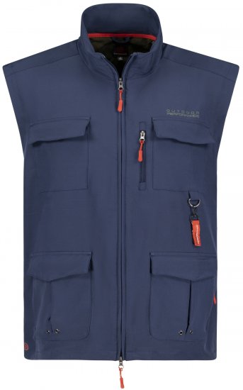 Adamo Tommy Outdoor Vest Navy - Sportovní oblečení - Sportovní Oblečení 2XL-10XL
