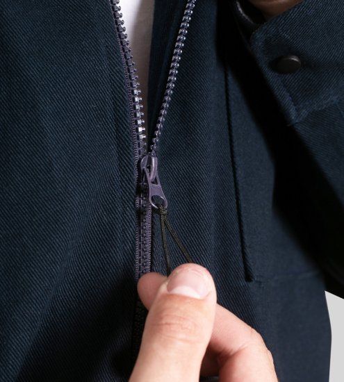 D555 Cleveley Long Sleeve Heavy Shacket Overshirt Navy - Košile - Košile 2XL-10XL