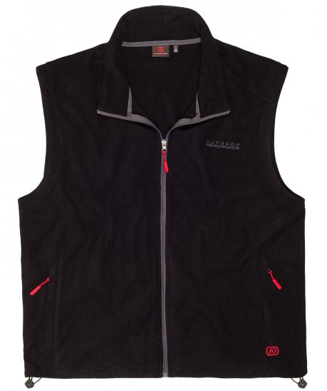 Adamo Montreal Fleece Vest Black - Sportovní oblečení - Sportovní Oblečení 2XL-10XL