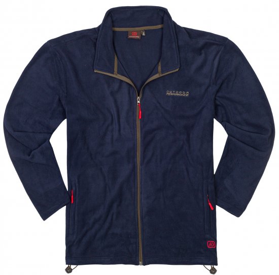 Adamo Toronto Fleece Jacket Navy - Sportovní oblečení - Sportovní Oblečení 2XL-10XL
