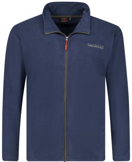 Adamo Tampa Fleece Jacket Navy TALL SIZES - PÁNSKÉ OBLEČENÍ MT-6XLT - TALL-velikosti