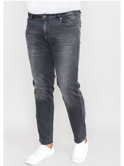 D555 Benson Tapered Fit Stretch Jeans Stonewash - Džíny & kalhoty - Džíny a Kalhoty - W40-W70