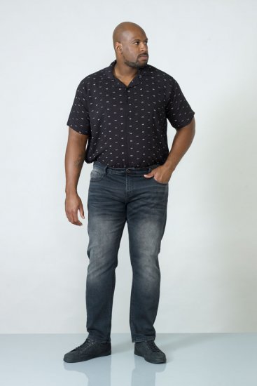 D555 Benson Tapered Fit Stretch Jeans Stonewash - Džíny & kalhoty - Džíny a Kalhoty - W40-W70