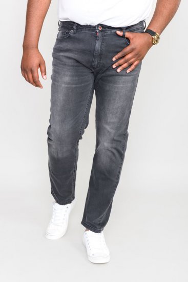 D555 Benson Tapered Fit Stretch Jeans Stonewash - Džíny & kalhoty - Džíny a Kalhoty - W40-W70
