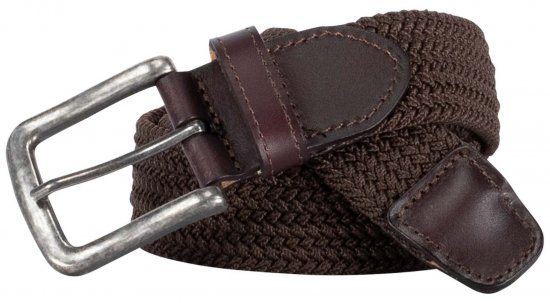 Adamo 180910 Elastický pásek Hnědá - Pásky - Pásky W40-W70/2XL-8XL