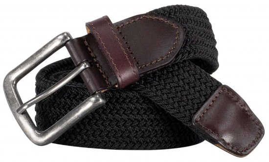 Adamo 180910 Elastický pásek Černá - Pásky - Pásky W40-W70/2XL-8XL