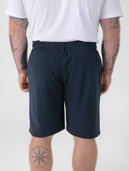 D555 Mitchell 2 Stretch Elasticated Waist Shorts Navy - Tepláky & kraťasy - Tepláky a Teplákové Kraťasy 2XL-12XL
