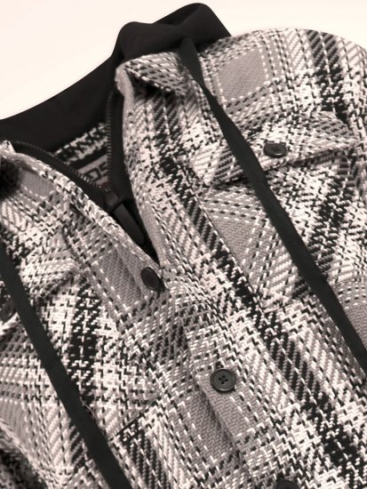 D555 Hayes Košilová bunda Šedá - Košile - Košile 2XL-10XL