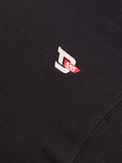 D555 Perkins Tričko s potiskem Černá - Trička - Trička nadměrné velikosti - 2XL-14XL