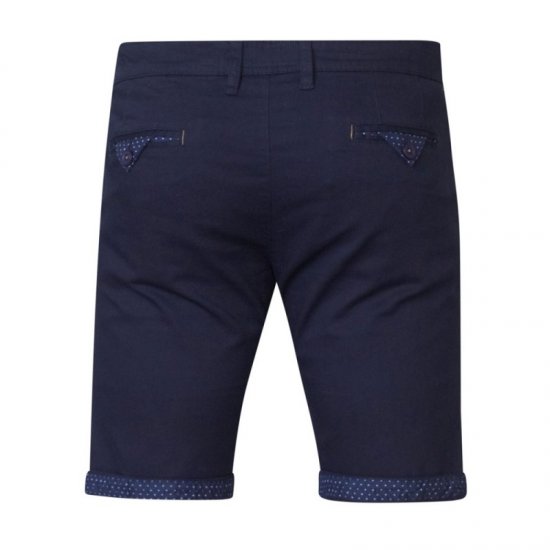 D555 Luke Stretch Shorts Navy - Šortky - Šortky Nadměrné Velikosti W40-W60