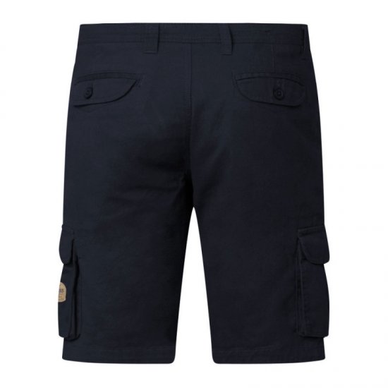 D555 Larry Cargo Shorts Navy - Šortky - Šortky Nadměrné Velikosti W40-W60