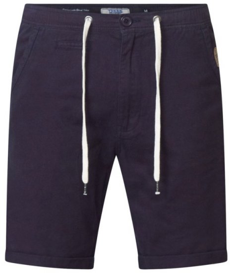 D555 Gareth Drawcord Shorts Navy - Tepláky & kraťasy - Tepláky a Teplákové Kraťasy 2XL-12XL