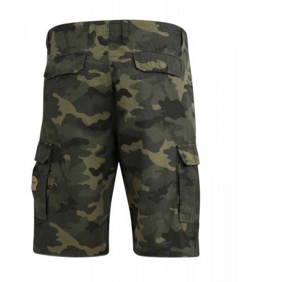 D555 Marty Camo Shorts Green - Šortky - Šortky Nadměrné Velikosti W40-W60