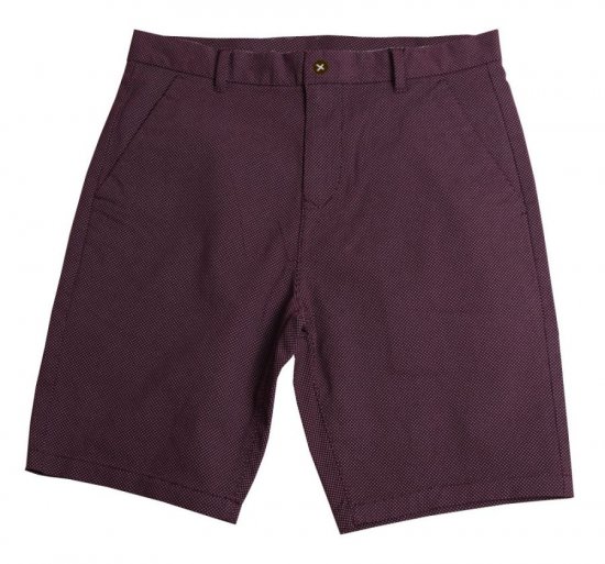 D555 Bandit Ao Micro Print Stretch Chino Shorts - Šortky - Šortky Nadměrné Velikosti W40-W60