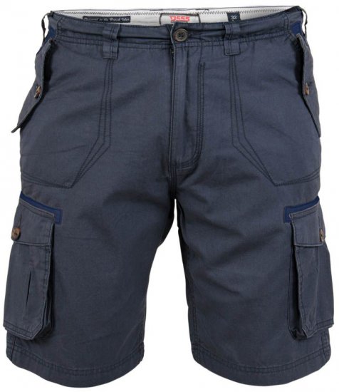 D555 Invicta Cotton Cargo Shorts - Šortky - Šortky Nadměrné Velikosti W40-W60