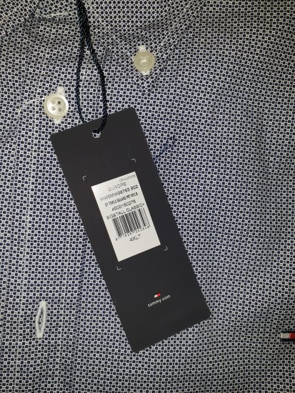 Tommy Hilfiger Triple Square Long Sleeve Shirt - Motleyho šílený dubnový výprodej - 