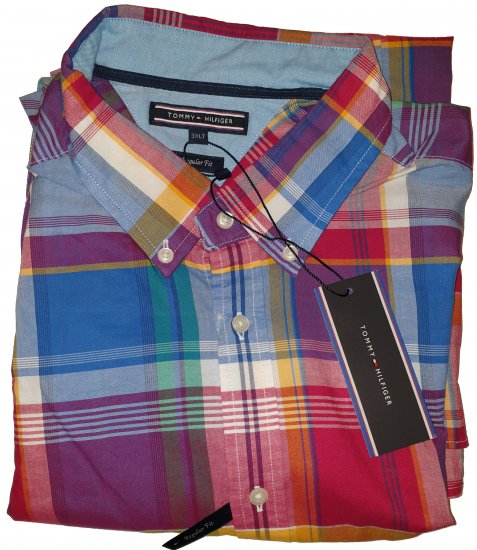 Tommy Hilfiger Renzo Check Shirt - Motleyho šílený dubnový výprodej - 