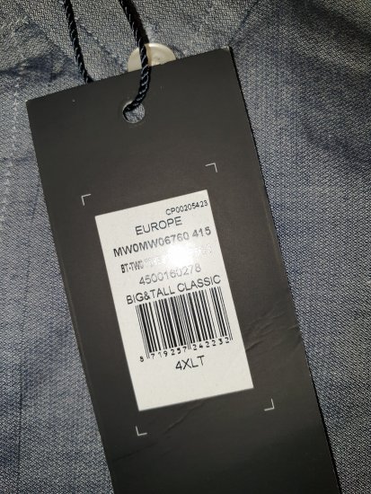 Tommy Hilfiger Two Tone Shirt - Motleyho šílený dubnový výprodej - 