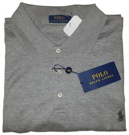 Ralph Lauren TC7E Polo Grey - Motleyho šílený dubnový výprodej - 