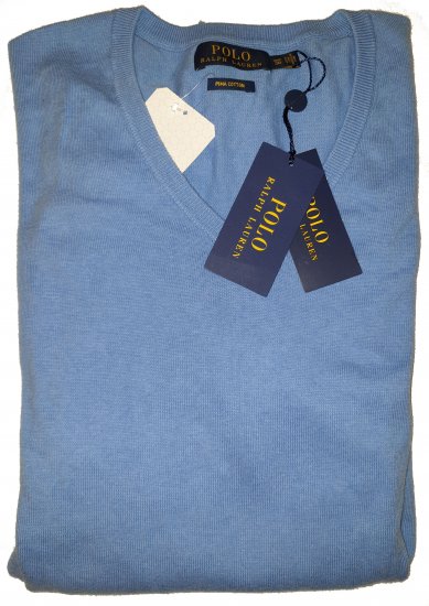 Polo Ralph Lauren 4002 Sweater Blue - Motleyho šílený dubnový výprodej - 
