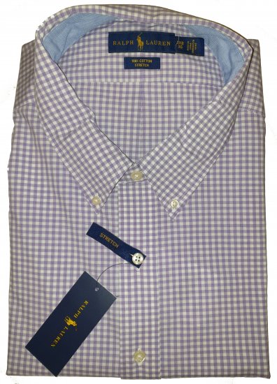 Polo Ralph Lauren 5002 Classic Shirt Purple - Motleyho šílený dubnový výprodej - 