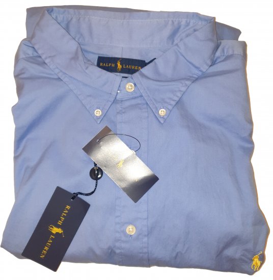 Polo Ralph Lauren HRB IS BLU Shirt - Motleyho šílený dubnový výprodej - 