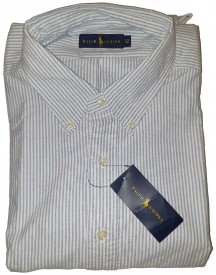 Polo Ralph Lauren TC6U Shirt Blue/White Stripe - Motleyho šílený dubnový výprodej - 
