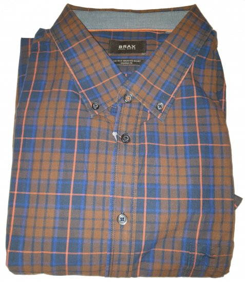 Brax 881016 Shirt Brown - Motleyho šílený dubnový výprodej - 