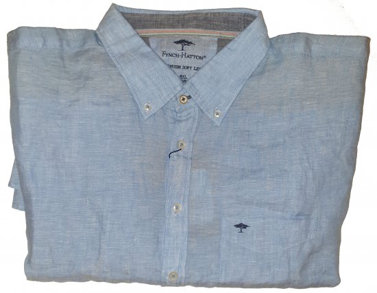 Fynch-Hatton 6152 Shirt Blue - Motleyho šílený dubnový výprodej - 