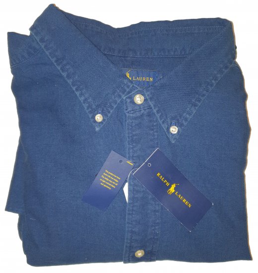 Polo Ralph Lauren 0003 Indigo Shirt - Motleyho šílený dubnový výprodej - 