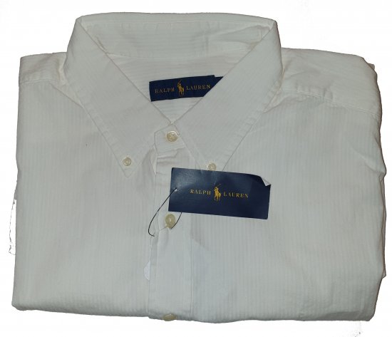 Polo Ralph Lauren TC7I White Short Sleeve Shirt - Motleyho šílený dubnový výprodej - 