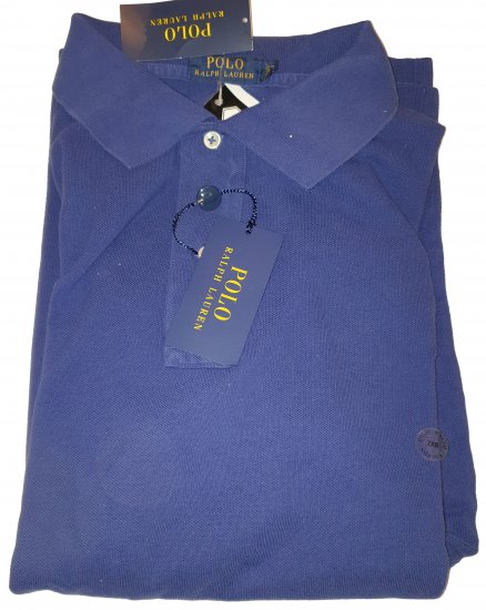 Ralph Lauren TC7C Polo Yale Blue - Motleyho šílený dubnový výprodej - 