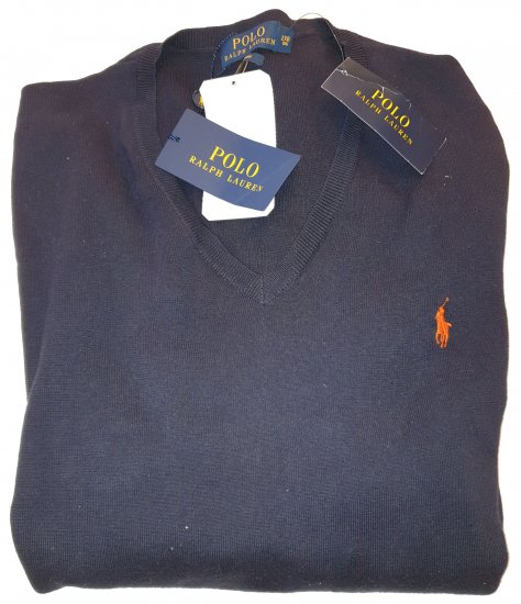 Ralph Lauren TC6B Sweater Hunter Navy - Motleyho šílený dubnový výprodej - 