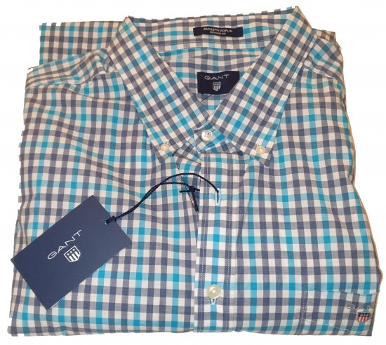 Gant 347620 Shirt Blue - Motleyho šílený dubnový výprodej - 