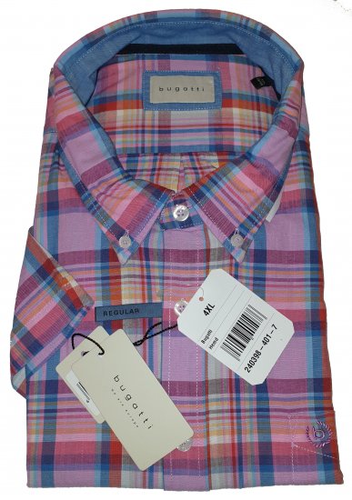 Bugatti 98333 Short Sleeve Shirt - Motleyho šílený dubnový výprodej - 